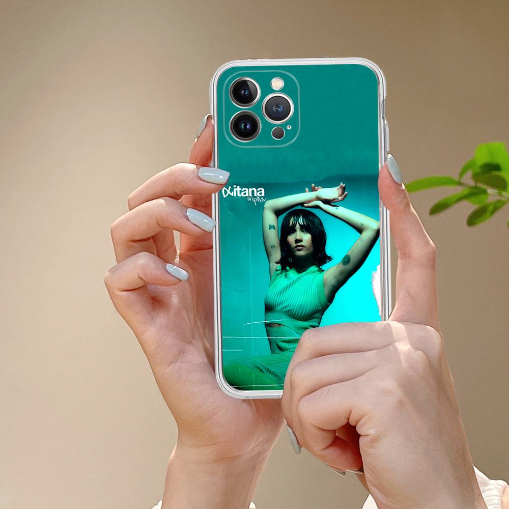 Singer A-Aitana Ocana For IPhone 11 12 13 14 15 16 17 Pro Max Plus 13 Mini Silicone Soft Transparent Back