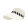 New summer hollow breathable hat women's large brim face covering sunscreen hat outdoor travel fashion versatile sun hat
