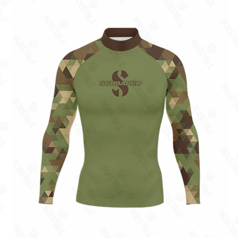 Ανδρικό Ελαφρύ Αντιηλιακό Μαγιό Rash Guard Γρήγορου Στεγνώματος Προστασία UV για Surfing, Κατάδυση, Παραλία, Θαλάσσια Σπορ Καλοκαίρι