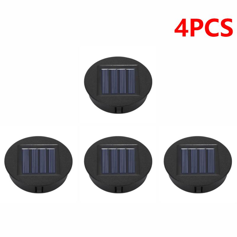 Solar Panel Lantern 1.2 V 600 MAh Solar Lights Replacement Top LED Solar Panel Lantern with Switch for Outdoor Hanging Lanterns