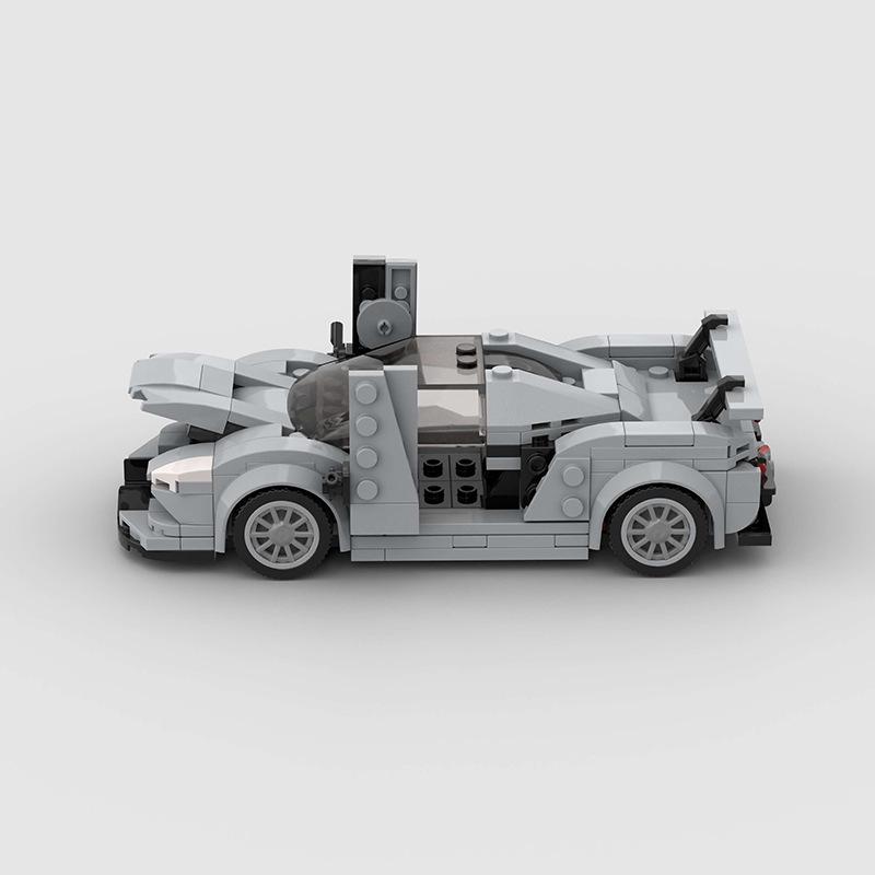 MOC Building Blocks Compatible with Lego: 8-Stud Koenigsegg Race Car Building Set