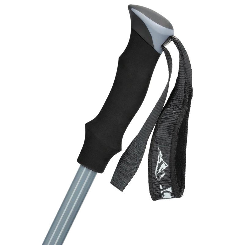 Adjustable trekking poles gray - standard k01