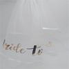 Bachelorette Party Veil Bride To- Be Veil Bride Veil For Wedding Veil Short Veil