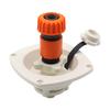 Motorhome Water Inlet Adapter Kit With Check Valves Leak Resistant Brass Threads UV Resistant PP Suitable For Motorhomes