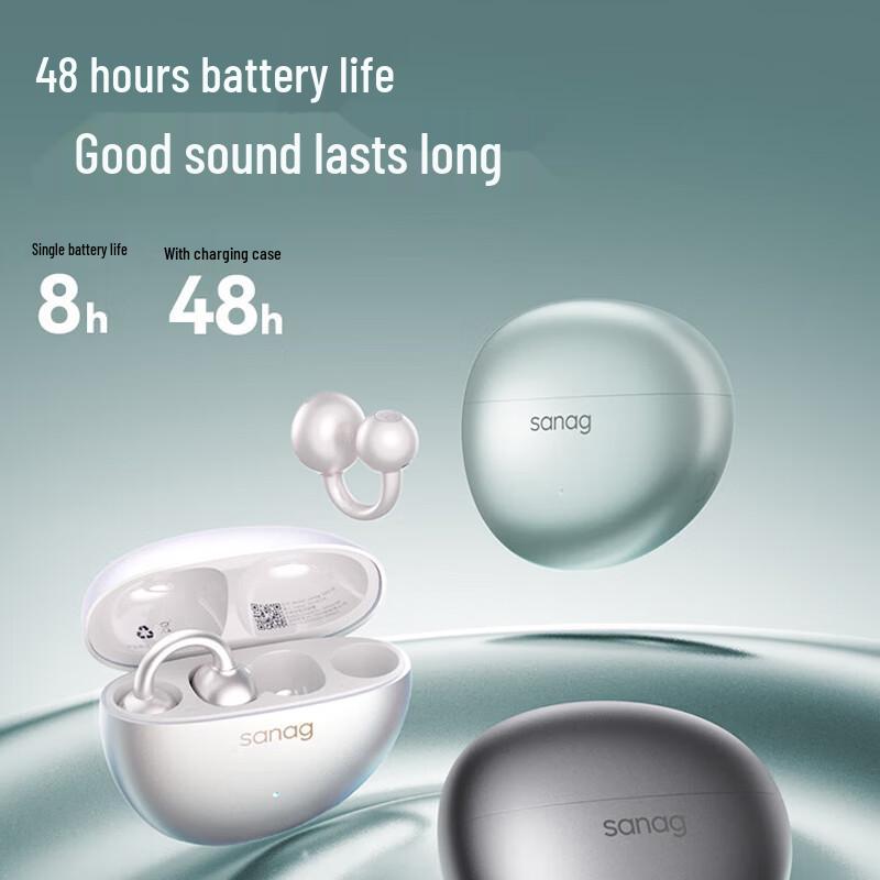 Sainar S7SAI Ear-Clip Bluetooth Earbuds