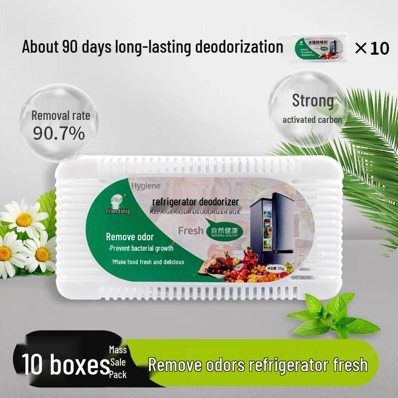 

Дезодоратор с активированным углем из бамбукового угля в коробке для холодильников и жилых помещений