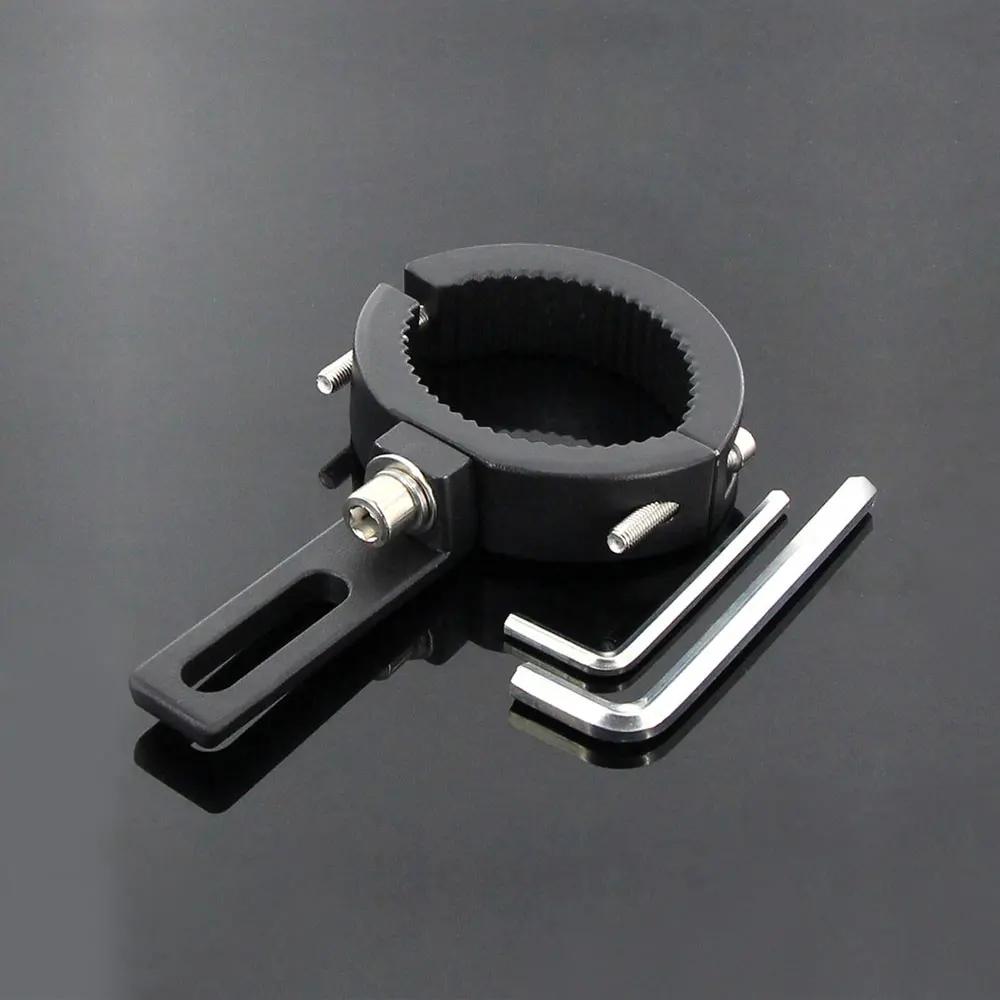 1Pair Universal Motorcycle Headlight Spotlight Mount Bracket Light Lamps Holder Adjustable Fork Clamp Lamp Holder Clamp Bracket