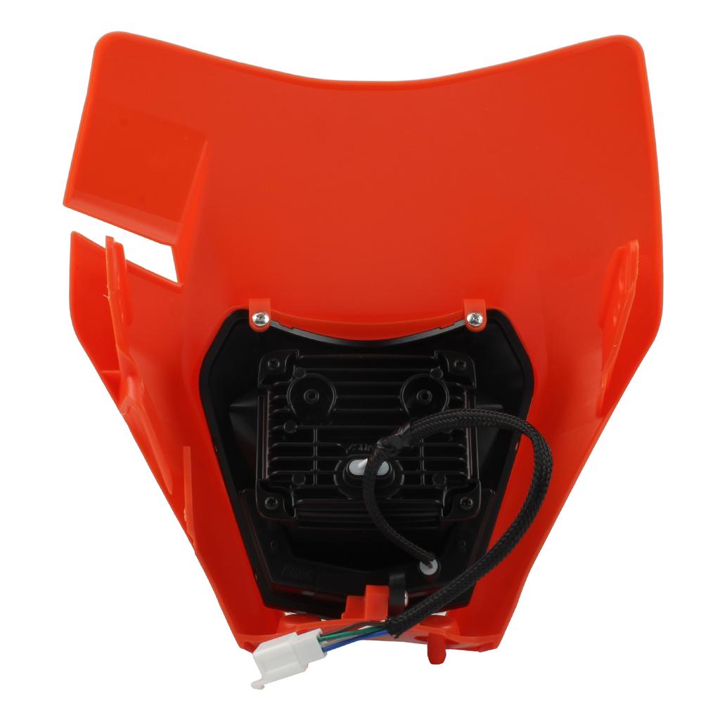 For KTM Headlight Plate Motorcycle Dirt Bike Led Headlights Enduro EXC 300 XC SX 125 250 350 450 Motocross Headlamp