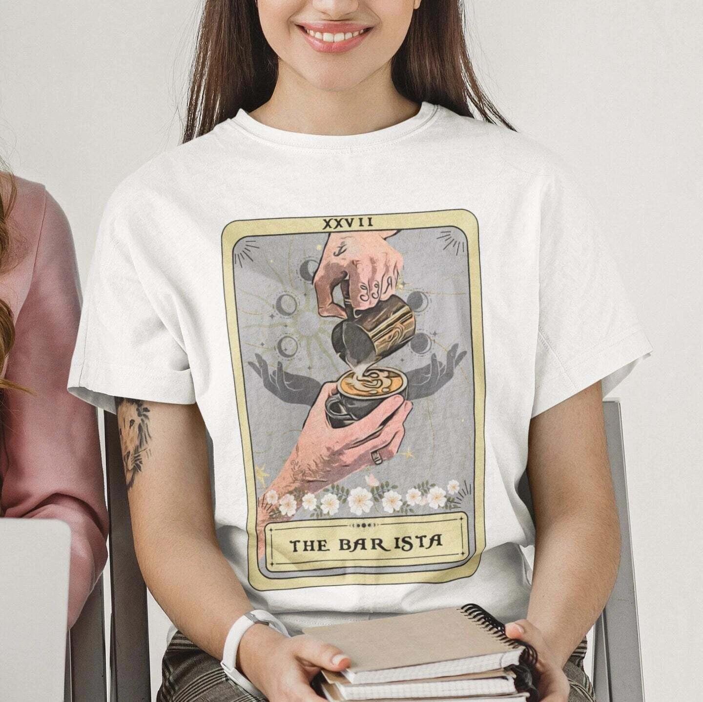 The Barista Tarot Card Shirt S