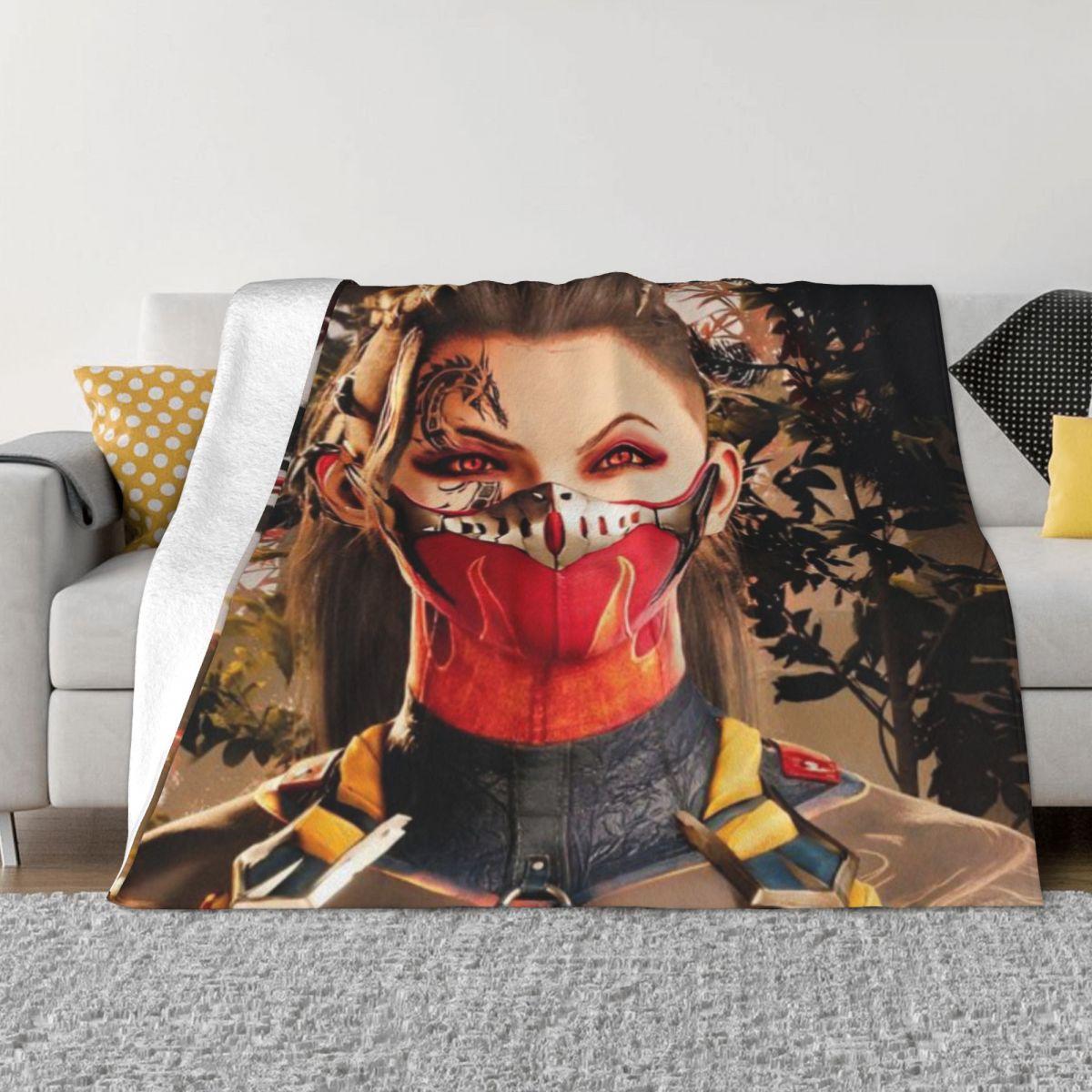 Mileena (MK1 MK12) Personalized Travel An Ultra-Soft Micro Fleece Blanket 30x40in