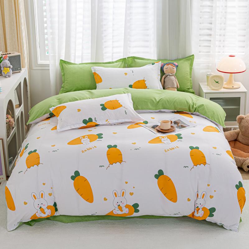 Four-piece Quilt Cover, Sheets, Bedding, Dormitory Three-piece Set