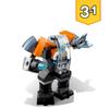 LEGO Creator Cyber Drone 31111 Toy Block Present Airplane Airplane for Boys and Girls Ages 6 and Up