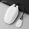 Leather Car Key Case Cover Shell For Peugeot 308 408 508 2008 3008 4008 5008 For Citroen C4 C6 C3-Xr Keychain Accessories