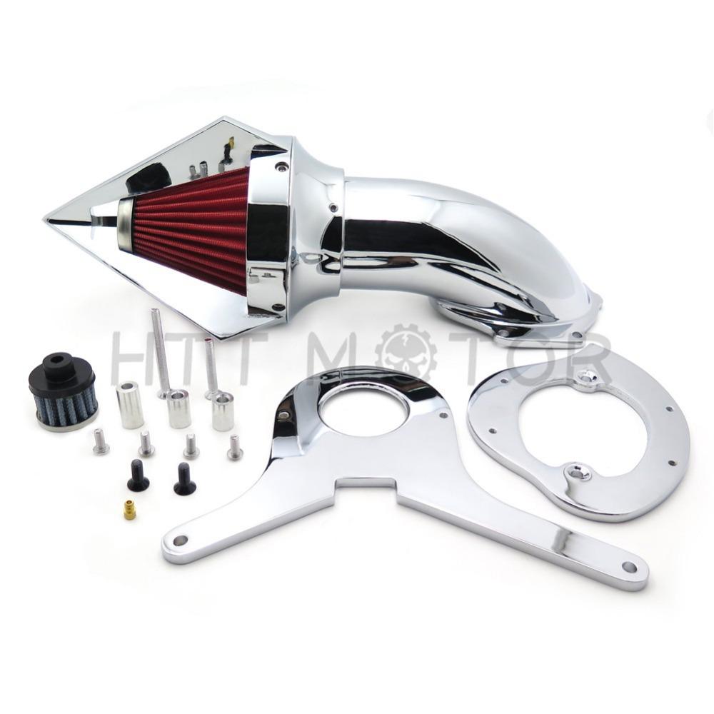 Motorcycle Parts Spike Air Cleaner Kits Filter For Honda Shadow Aero 750 VT750 All Year 1986-2019 Chrome