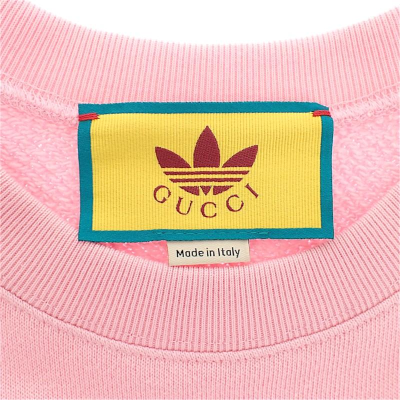 Gucci 721361 S Sweat Pink Cotton Mens