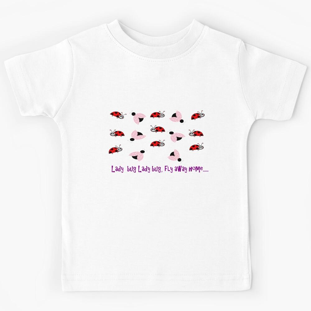 Lady Bug Lady Bug..... Kids T-Shirt 140