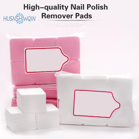 1000Pcs Lint-Free Nail Wipes Absorbent Gel Polish Remover Pads Soft Glue Cleaning Eyelash Extension Accessories