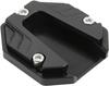 Bike Side Stand Plate, Alloy, General Purpose Side Stand, Plate, Dress Up Parts, Non-slip,