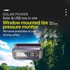 Uniwersalny system czujników zewnętrznych Solar-USB TPMS z wyświetlaczem wodoodpornym IPX7 - inteligentny monitor ciśnienia w oponach