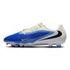 Nike Phantom 6 Chaussures de Football Résistantes à l'Abrasion Unisexe Bleu Blanc Baskets HQ2313-400