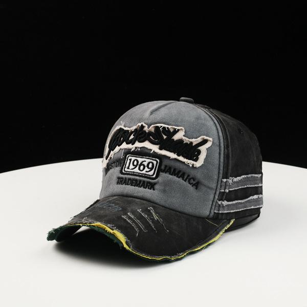 Fashion Hat new color matching outdoor men's and women's fashion brand hat cap cowboy street curved brim women's fashion baseball cap