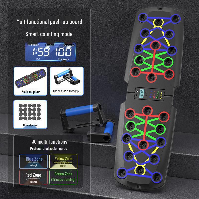 ZuJu Home Multifunctional Push-up Board for Chest & Abs Training