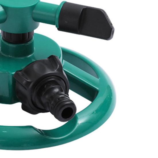 Water Sprinkler with 2 Spray Modes High Pressure Wide Range Coverage Easy To Install 360 Degree Rotating Lawn Sprinkler