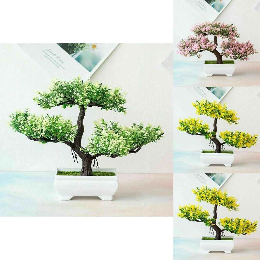 Atemberaubende Bonsai-Simulation Künstlicher Kiefern-Topfbaum für Heim- und Bürodekoration