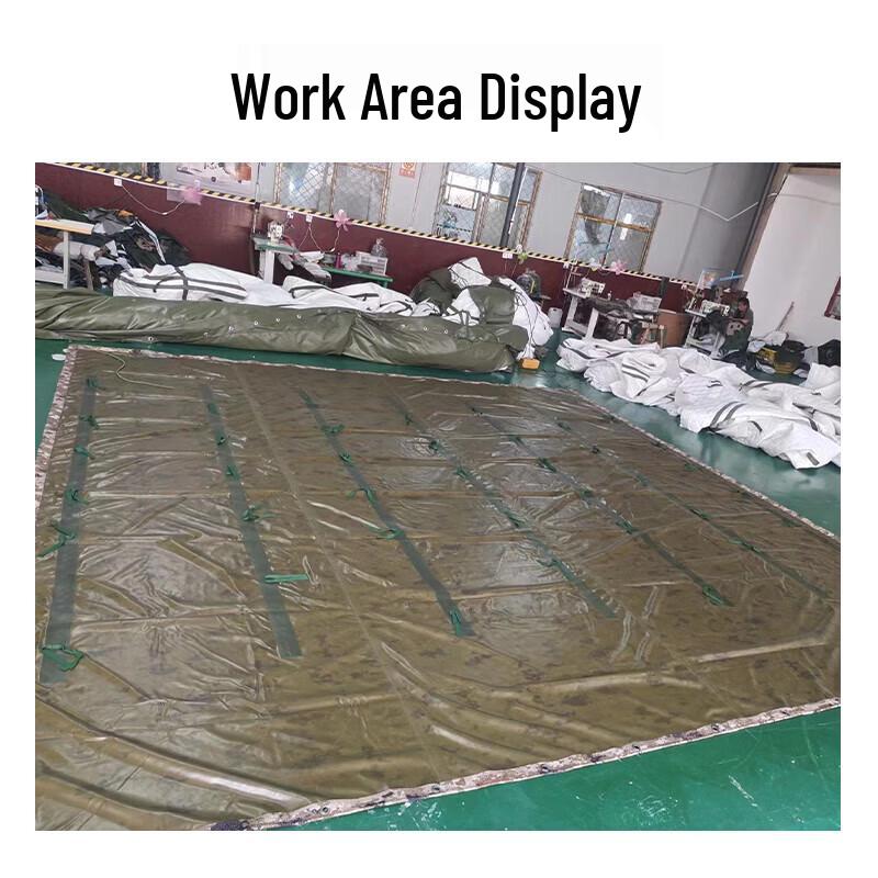 Yishunda Green Waterproof Transport Vehicle Tarp