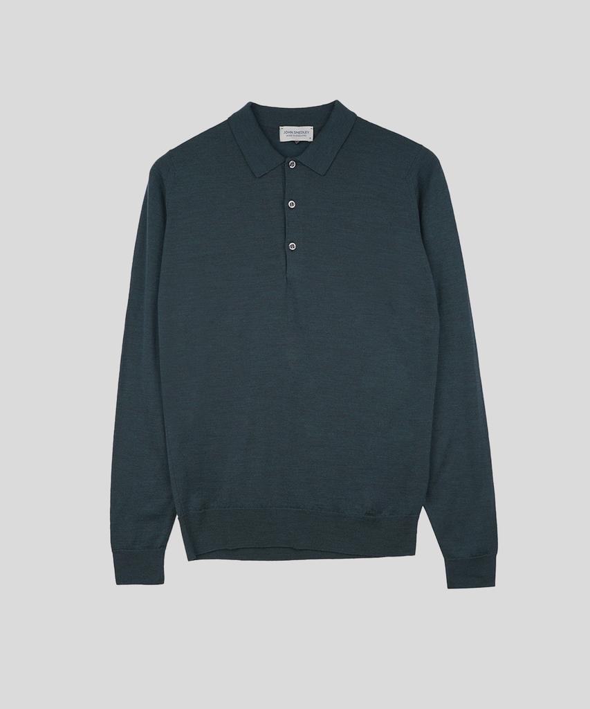 Jonseumedeulli Belper Merino Wool Polo Shirt Knit Heritage Two 12 Colors