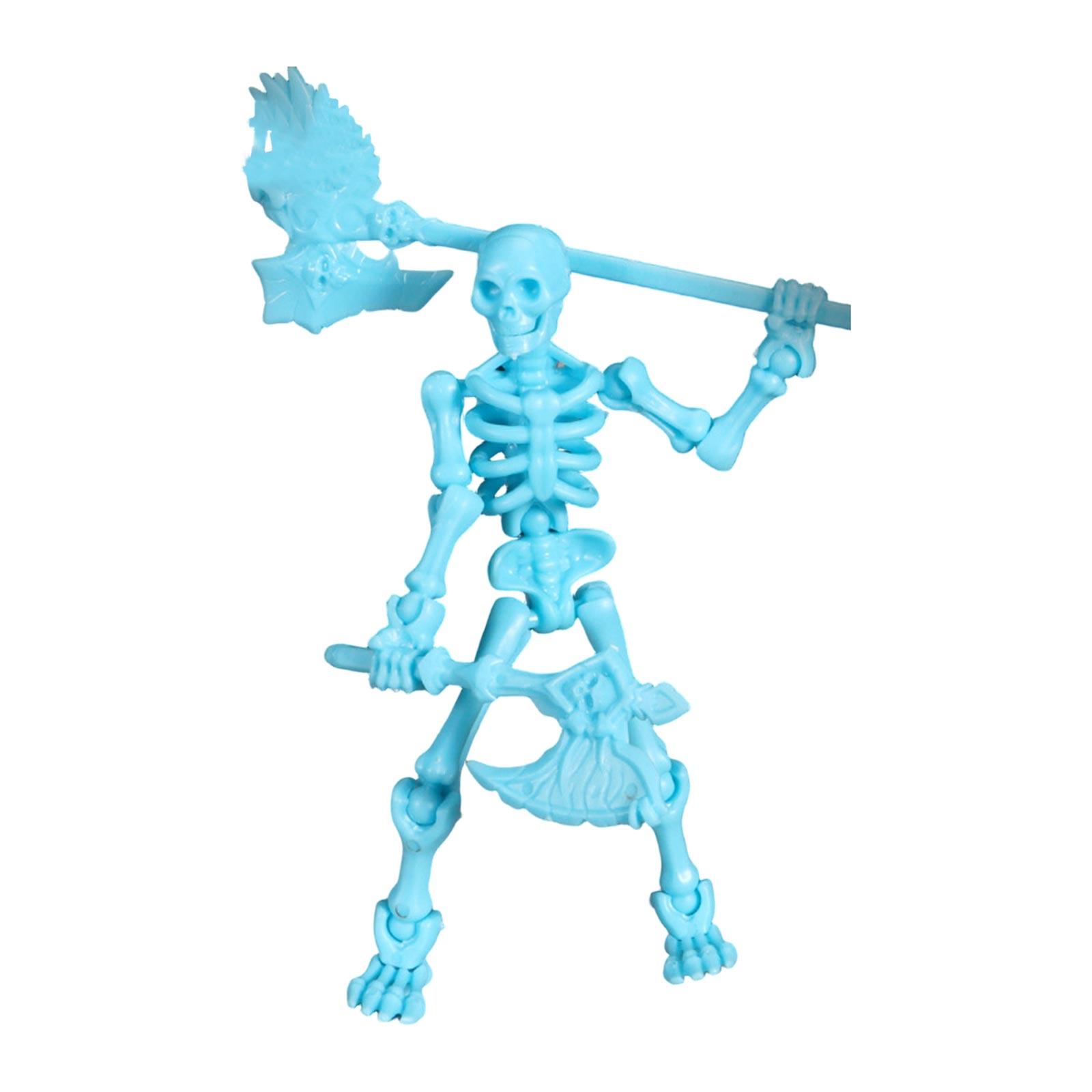 

Skeleton Movable Model, Equipped With A Variety Of Weapons, Figures One Size