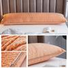 1Pcs Soft Flannel Long Pillow Case Large Size Comfortable Lover Sleeping Pillow Cover 120/150/180cm Bedding Body Pillowcase