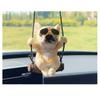 Bulldog Car Pendant Rearview Mirror Car Pendant Car Pendant Car Pendant Cute Puppy Small Fresh