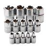 14Pcs E Type Star Female Bit Socket Set Wrench Socket Hexagonal E4-E24 for Home DIY Metalworking Auto Repair Tool