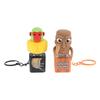 Creative Monkey Keyboard Figure With Voice Decompression Button Keychain Pendant Fun Decompression Toy