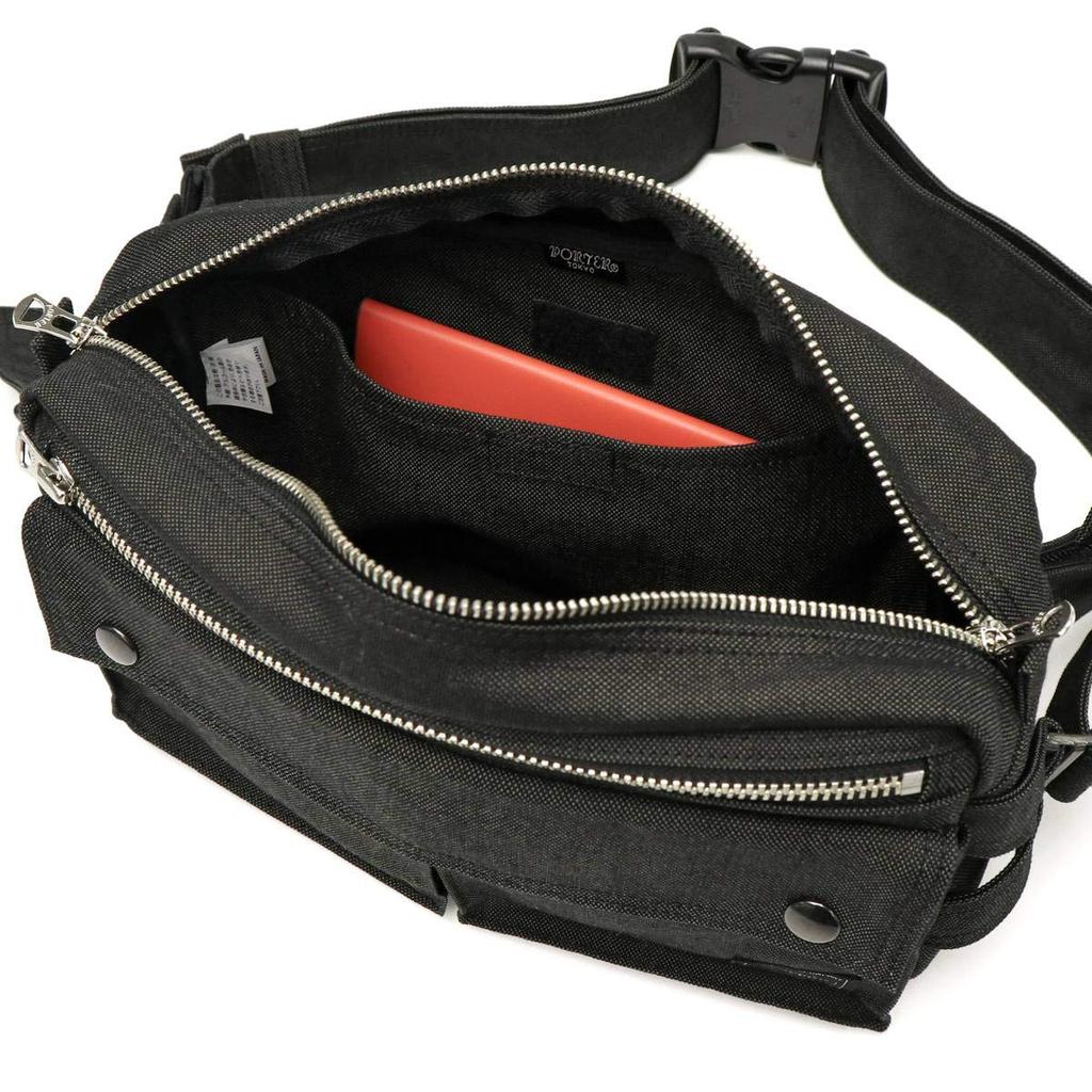 PORTER Waist Bag Body Bag Navy (Porter) [Smoky] 592-07600 2.