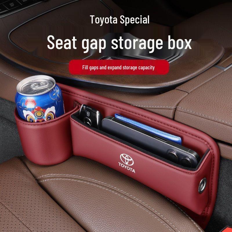 Toyota Car Seat Gap Storage Box - Clip-in Car Organizer