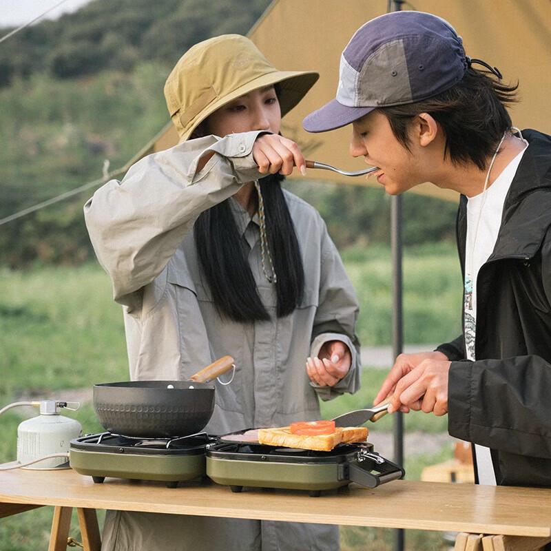 Naturehike Phantom Dual-Burner Folding Gas Stove