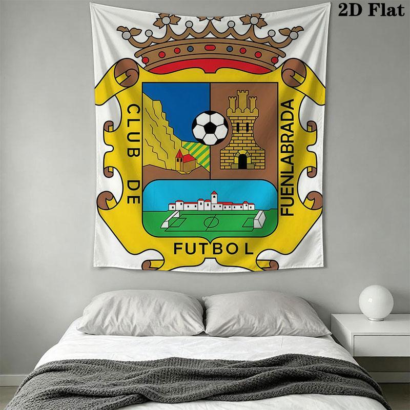 Fuenlabrada Wall Hanging Printed Fabric Blanket Decorative Tapestries for Bedroom Living Room Home Decor