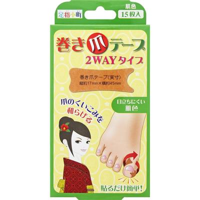Minoura Collaboration Toe Komachi Wrinkled Toe Tape 2 Way Type 15 Sheets