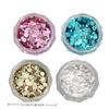 Colorful Sparkling Mini Round Nail Glitter Sequins Wave Point Design Nail Charms Manicure Decor Accessories Nail Art Supplies