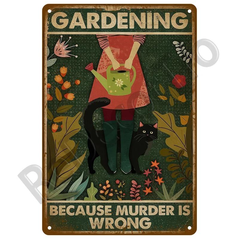 Outdoor Indoor Home Wall Decorative Plaque Plates Farm Birds Retro Tin Sign Gardening Metal Sign Vintage Metal Sign For Garden