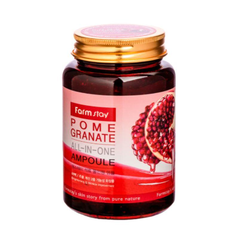 [Farm Stay] Pomegranate All-In-One Ampoule (250ml) x 2ea Set – Revitalizing Vitality & Radiant Glow