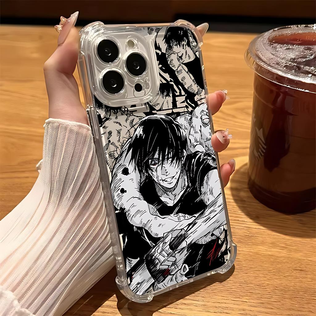 Jujutsus Anime Kaisens Phone Case For Samsung Galaxy S25 S24 S23 S22 S21 S20 Note20 Edge FE Ultra Plus 4G 5G Anti Fall TPU Cover
