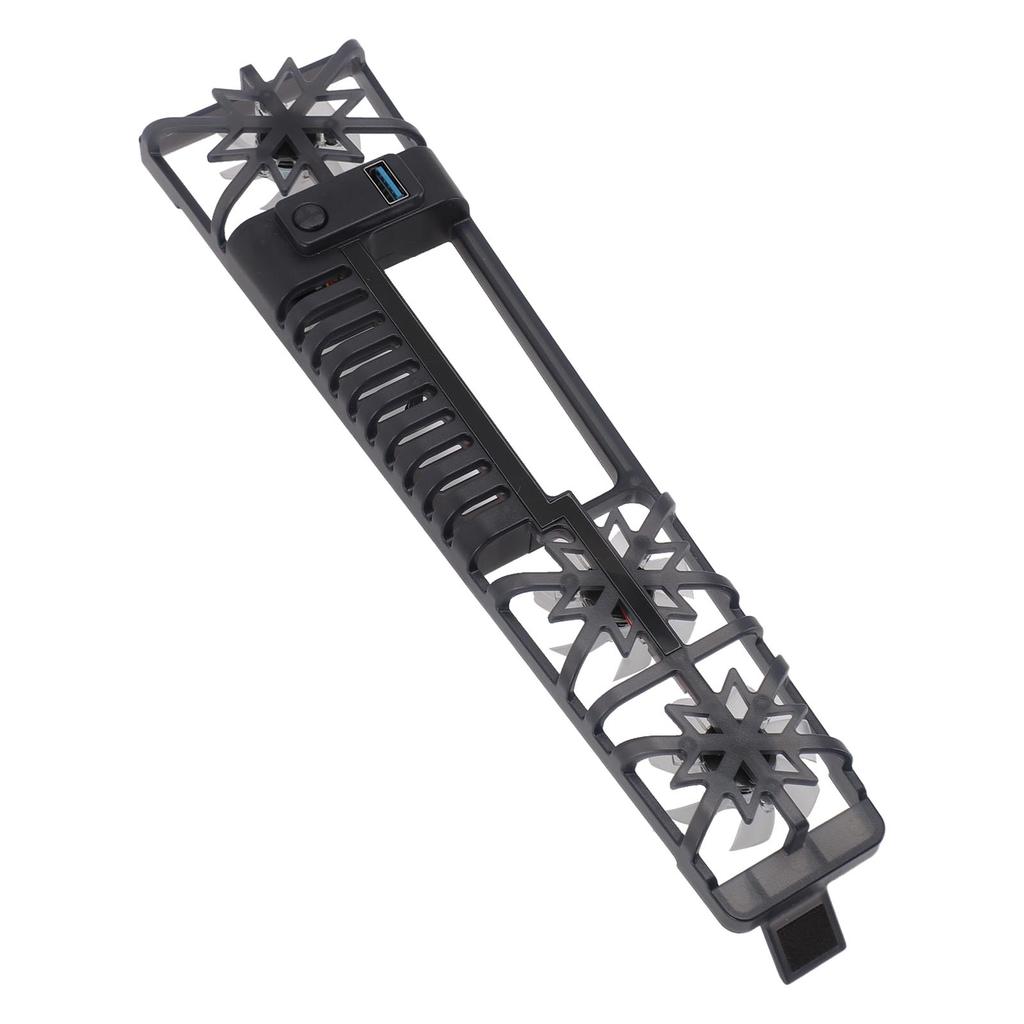 Game Console Cooling Fan RGB Light USB Cooling Fan Magnetic Multiple Fan Speed Game Console Cooler for PS5 Slim