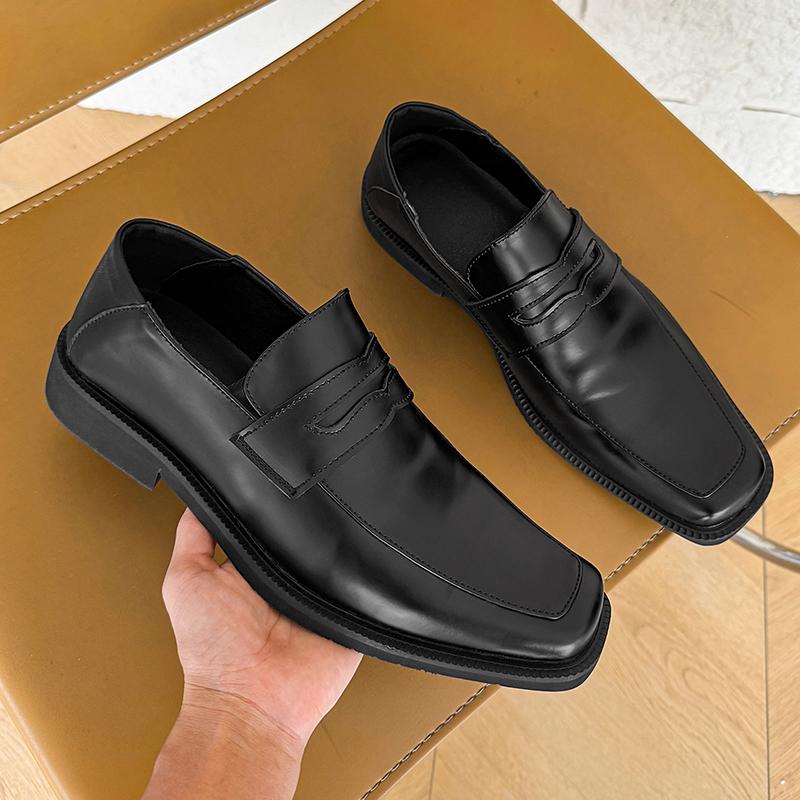 Leisure Walk Men's Loafers Lightweight Casual Shoes Simple Driving Shoes Soft Sole Slip-on Business Shoes Comfy Male Moccasins