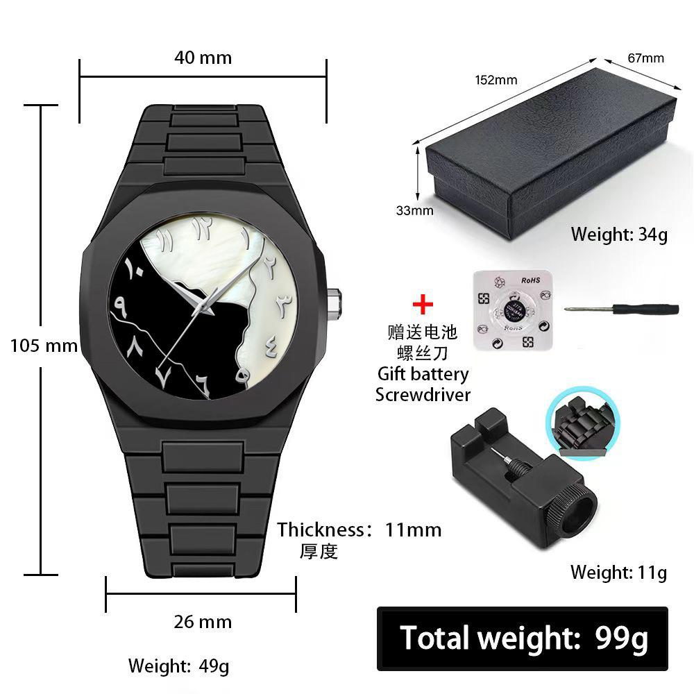 Watch Men'S Premium Waterproof Watch, Russia South East Asia Plastic Quartz Watch