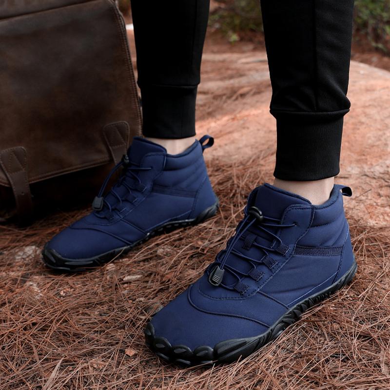 Zimní plus sametové boty do sněhu Muži a ženy Pohodlné Ležérní Teplé bavlněné boty Outdoor Protiskluzové párové boty odolné proti opotřebení