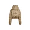Adidas X Stella McCartney Cropped Padded Winter Jacket Brown Moss Women Outerwear JM3652