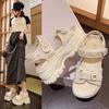Sportsandalen Damen Sommer neu Strand Freizeitschuhe Muffin dicke Sohle hoher Absatz weiche Sohle erhöht